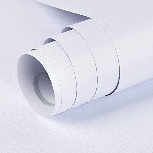 WALLTON - Kitchen Wall Stickers Wood Wallpaper DIY PVC Shelf, Almirah, Table Top, Wardrobe, Kitchen Cupboard Decal - 24x72 Inch, White Matte (B07S8KXFYM) Amazon Price History, Amazon Price Tracker