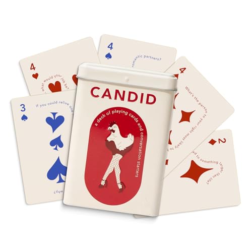 Candid Playing Cards Conversation Starter Questions,