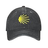 YUHUPMXAV Gorra de béisbol Unisex de algodón de Santiago de Shell Saint Gorra Ajustable para Adultos, para Hombres, Mujeres al Aire Libre