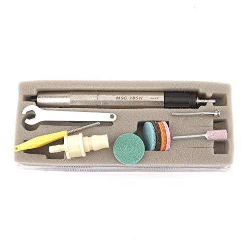 Msg-3Bsn 65,000Rpm 3Mm (1/8") Air Pencil Grinder Pneumatic Polishing Machine Fitter Grinding Tool #TOP3