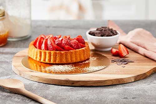 0932502 decora - sottotorta accoppiato oro e