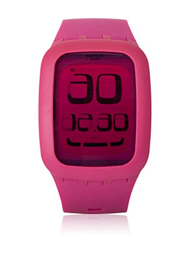 Swatch SURP100 Women’s Pink Plastic Strap Analogue Watch