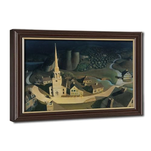Impression sur bois « The Midnight Ride » pour grand salon