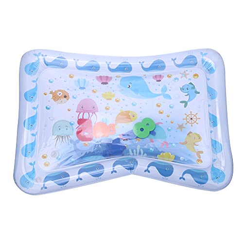 Opblaasbare Waterspeelmat voor Baby's, Multifunctionele PVC-opblaasbare Waterspeelmat met Hoge Weerstand voor 2~6 Babyspeelgoed - Afbeelding 8