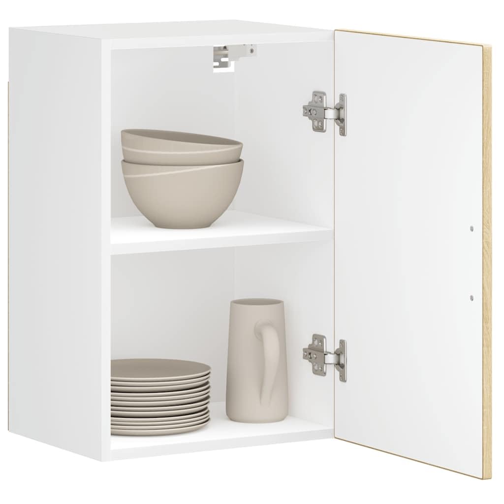 vidaXL Kitchen Wall Cabinet Porto Sonoma Oak Engineered Wood, 40 x 31 x 60 cm - Image 2