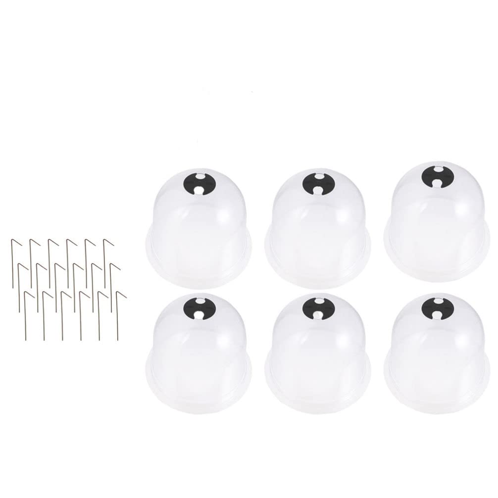 Happyyami Vegetable Garden Plant Cover Insulation Shelter for Plant Freeze Greenhouse Mini Cover Weatherproof