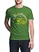 Tee Luv Men's Lucky Charms Shirt - Vintage Lucky The Leprechaun Logo T-Shirt, Kelly Green Heather, XL