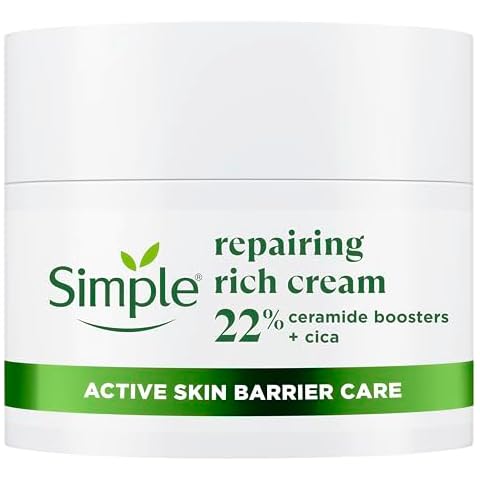 Simple Repairing Rich Face Cream with Ceramide Boosters Cover