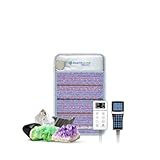 РЕМF Advanced Far Infrared Heating Pad - Professional Biomat for Pain Relief and Healing - Pulsed Electromagnetic Field Therapy - Medium Heated Mat with Photon Lights, Auto Shut Off - 5 Gemstones