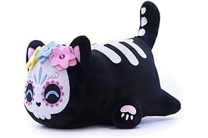 Skull Cat Plush: Your Feline Friend with a Touch of Dark Charm!