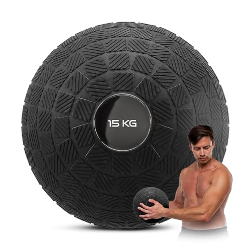 Bola slam ball texturizada 15kg Pista e Campo