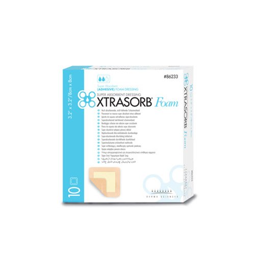 Derma Sciences 86233 XTRASORB Foam Super Absorbent Dressing