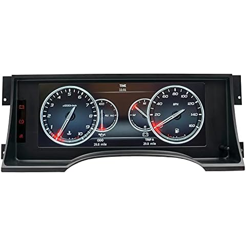 Auto Meter 7006 Invision Direct Fit Digital Dash LCD 95-98 Chevy Truck, Black Cover