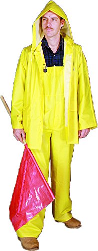 PVC/Polyester 3 Piece Rainsuit, 0.35 mm, 3X-Large