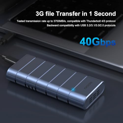 Image of GODO 40Gbps M.2 NVMe SSD Enclosure