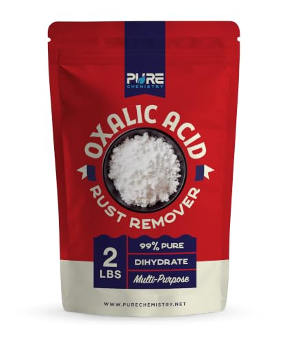 Ecoxall Oxalic Acid Fine Powder, 99% Pure, 2 lbs (32 oz), Pack of 1