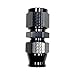 Fragola Performance Systems 893005-BL 6An Female X 5/16" Tube an Adapter Fitting, Black