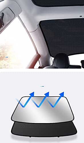 Solution Chaleur Toit Tesla Model 3 - Chaussette Pare-Soleil Occultante - 3