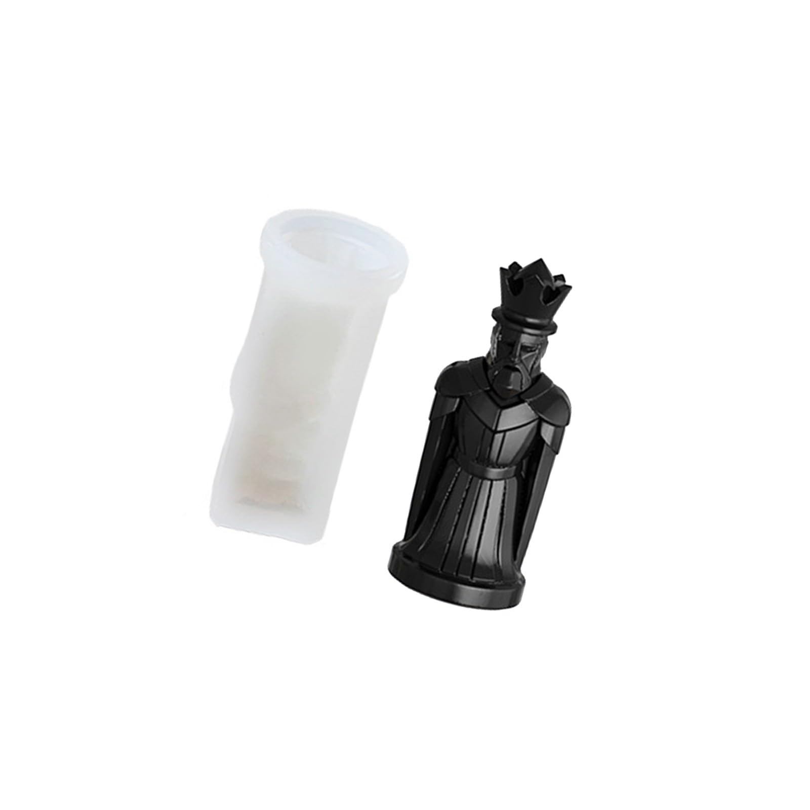 JSGHGDF Food Safe Silicone Chess Shaped Molds with 3D Design Ideal for Creative Art Craft and Educational Activity At Homes Chess Shaped Silicone Mold