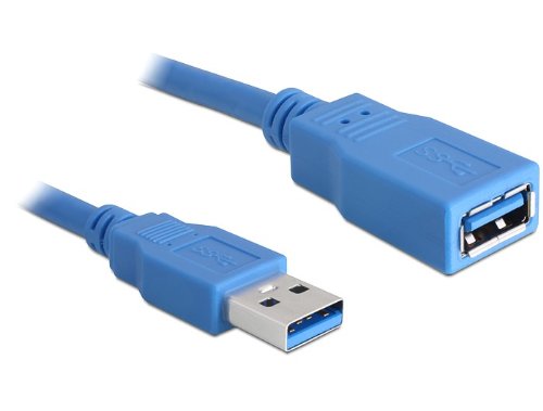 DeLOCK USB 3.0 male/female A/A - 3m cavo USB USB a...