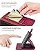 KILINO Galaxy S10 Wallet Case [Premium Leather] [Soft TPU] [RFID Blocking] [Shock-Absorbent Bumper] [Card Slots] [Kickstand] [Magnetic Closure] Flip Folio Cover for Samsung Galaxy S10 - Burgundy