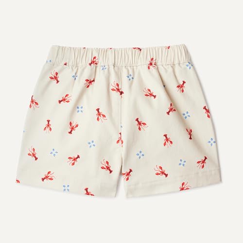 Image of Amazon Essentials x Sofia Grainge Unisex Babies, Toddlers and Kids' Pull-on Cotton Twill Shorts