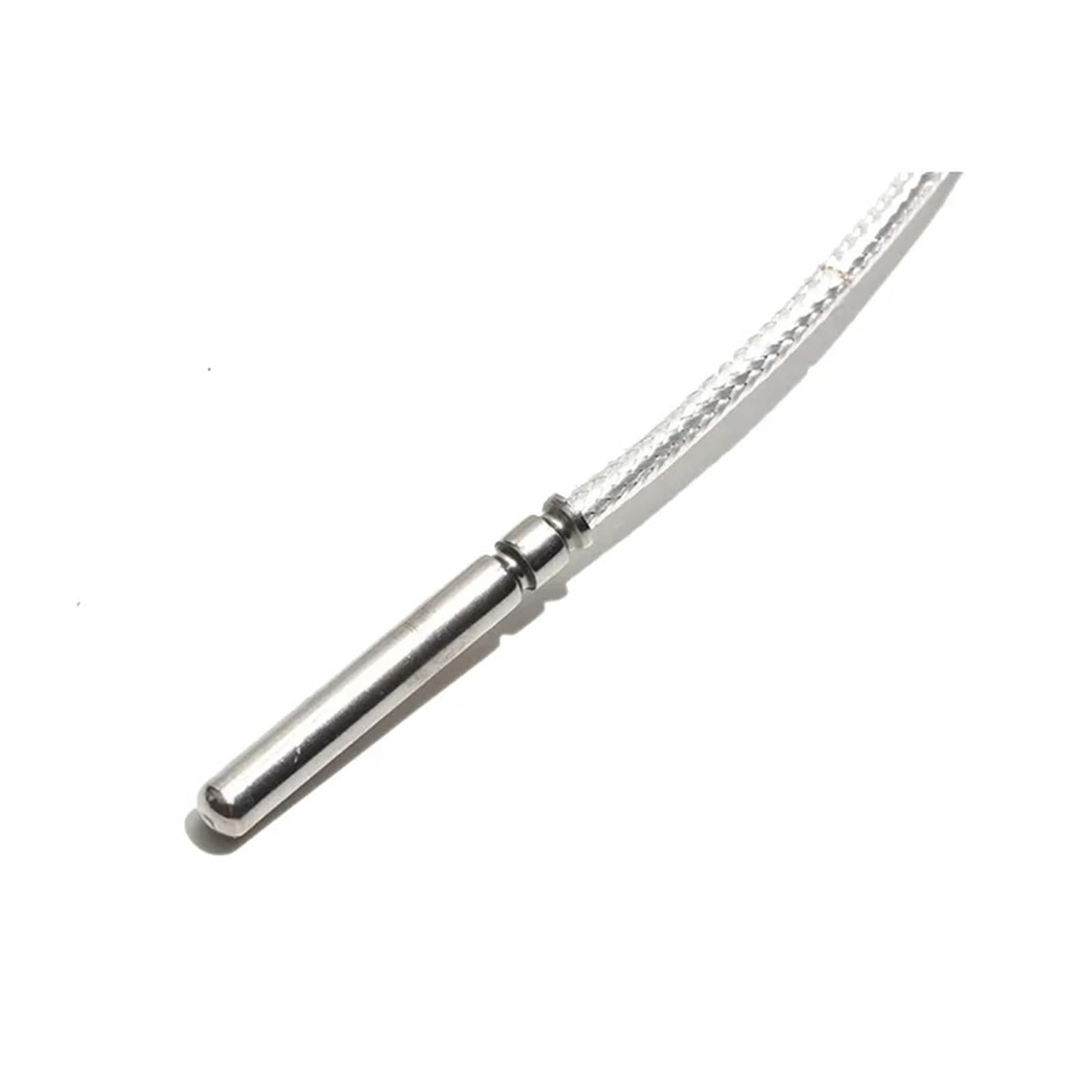 Termopar tipo K, Termistor de sonda medición temperatura PT100 termopar 4x30MM con conector 3 terminales Cable PTFE 1/2/3/4/5M(4m Cable Length,A Level 0.1mm)