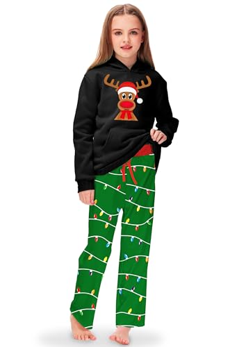 Image of Remimi Girl Boy Plaid Pants Drawstring Summer Casual Loose Bottoms 5-14 Years