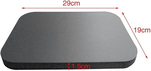 Miniatura 2 de Cojín de Pilates Rodillera Rodillera Antideslizante Esterillas de Yoga Cojines de espuma de rodilla (negro)