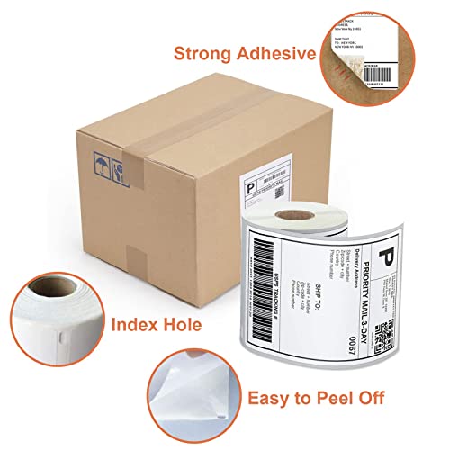 Labelmore 8Rolls Compatible With Dymo 1744907 4"X6" Direct Thermal Shipping Address Label - Internet Postage Labels For Labelwriter 4Xl Printer -Permanent Adhesive & Bpa Free - 220 Labels/Roll #TOP2