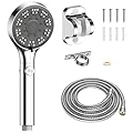 FASDUNT RV Shower Head with Hose, High Pressure Handheld Shower Head with On Off Switch, 7 Mode Shower Head for RV/Campers, Travel Trailer, Motorhome