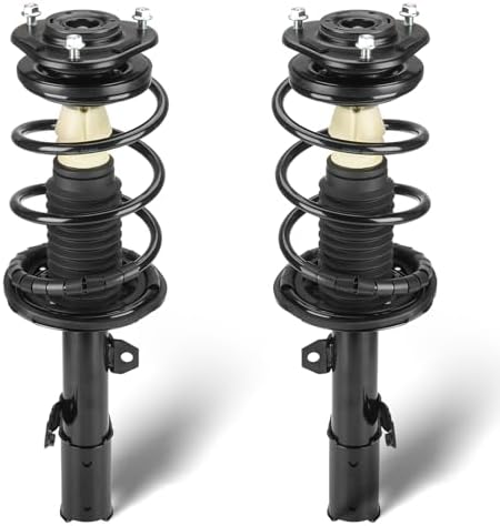 Front Complete Strut & Spring Assemblies Pair For 2005-2011 Audi A6 Quattro C6
