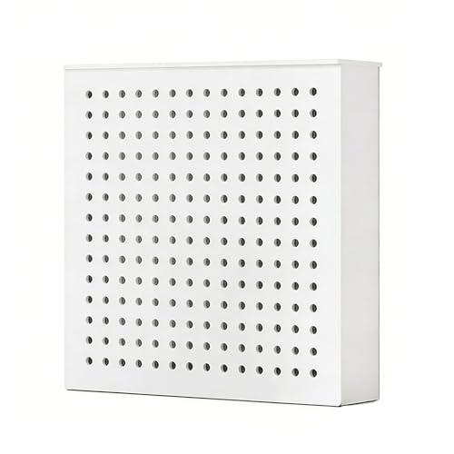PGZMDTWI Cubre radiadores, cubreradiadores Modernos, Elegante, Estilizado, diseño de Panel Perforado ventilado, decoración versátil para pequeño salón hogar(90x70x20cm/35.4x27.5x7.8in)
