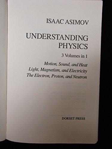 Understanding Physics, Vol. III: The Electron, ... B001NG4862 Book Cover