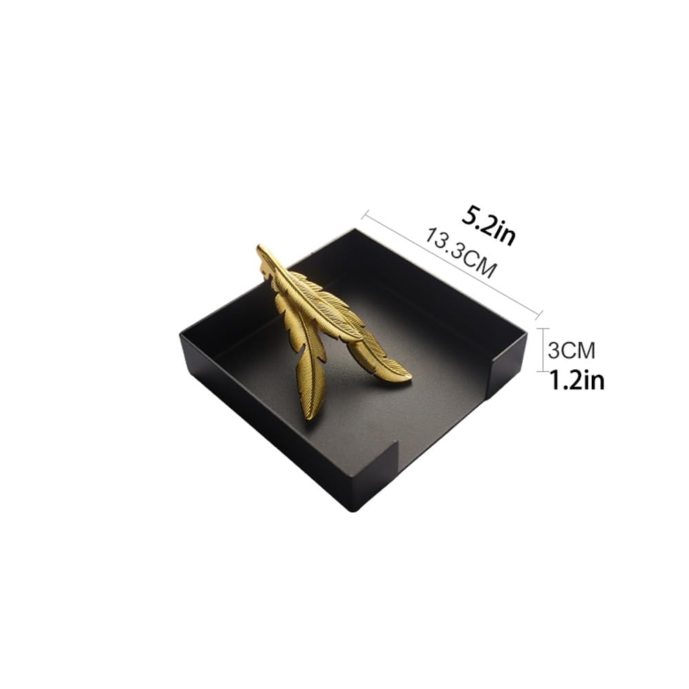 Portatovaglioli per tavolo, in acciaio inox, per tovaglioli di carta, portatovaglioli da cocktail, adatto per cucina, ristorante, bar, ufficio, feste, decorazione per la casa (ginkgo argento)