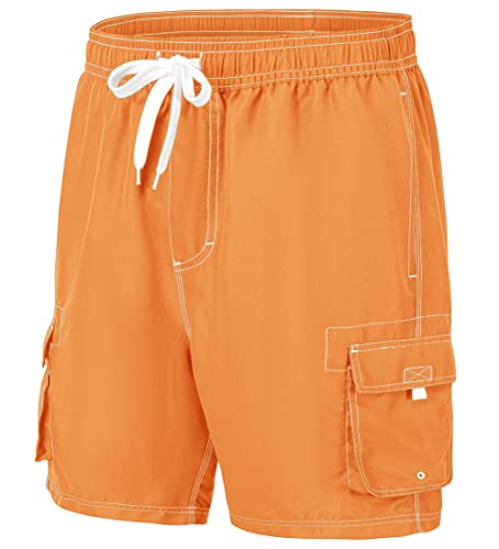 Gopune Men's Board Shorts Quick Dry Sportwear with Mesh Lining2