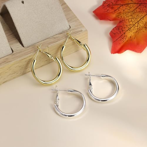 Pendientes de aro para mujer con diseño de nicho de estilo minimalista chic 3