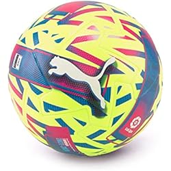 PUMA Orbita Laliga 1 (FIFA Quality Pro) WP Bolas de Partido, Unisex Adulto, Lemon Tonic-Beetroot Purple-Blue Atoll, 5