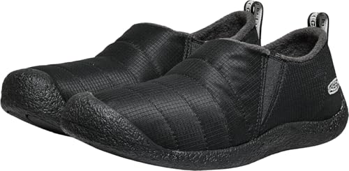 KEEN Men's Howser 2 Casual Comfortable Durable Slippers, Triple Black, 10 US