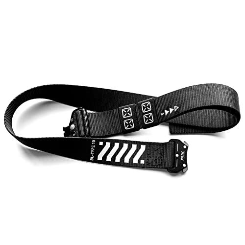Fabric of the Universe Tactical Belt with Signature Graphic (Black BL-Type 10, Large)