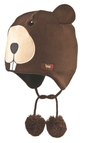 Bula Kid's Animal Peruvian Lightweight Hat, Bear, 4-6X