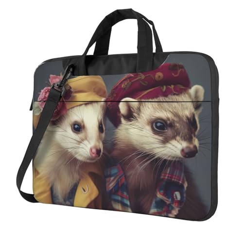Bolsa portátil para laptop para oficina, viajes de negocios y fin de semana con hurones