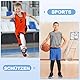 EOGRFW 4 Paar Kinder Beinärmel,Kompressions-Beinmanschette, Kinder Lange Kompressions-Beinärmel,UV Sonnenschutz Beinmanschetten für Jungen Mädchen Basketball Fußball