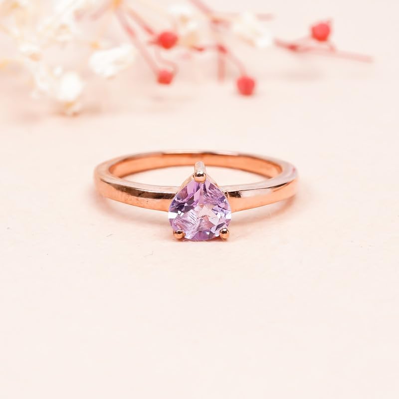 Bague argent 925 améthyste rose : finis les bijoux ternes qui noircissent