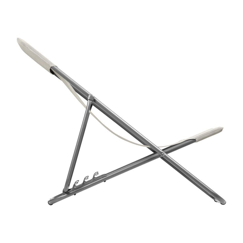 Lafuma - Lot de 2 Transats Jardin pliants Multi-Positions