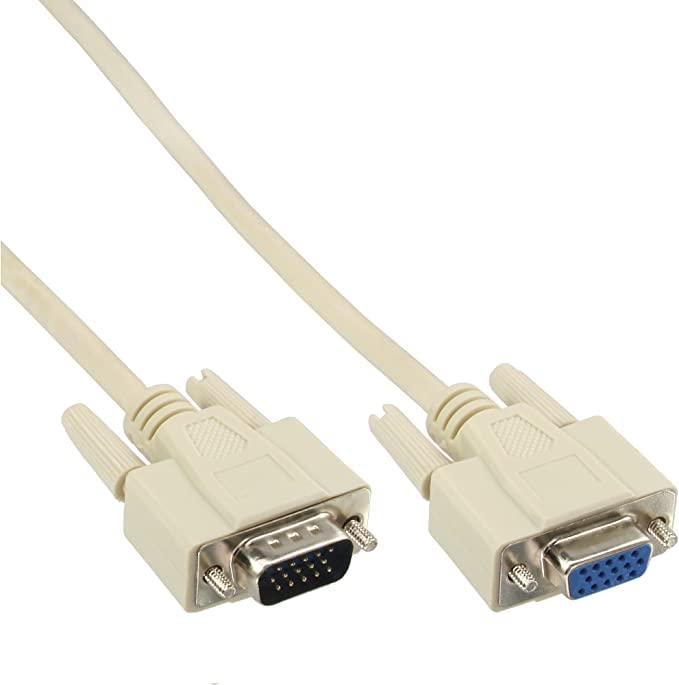 SANDY VGA Extension Cable 15 Pin Male to Female 1.5Mtr for Monitor, Gold (B0C58ZG879) Amazon Price History, Amazon Price Tracker