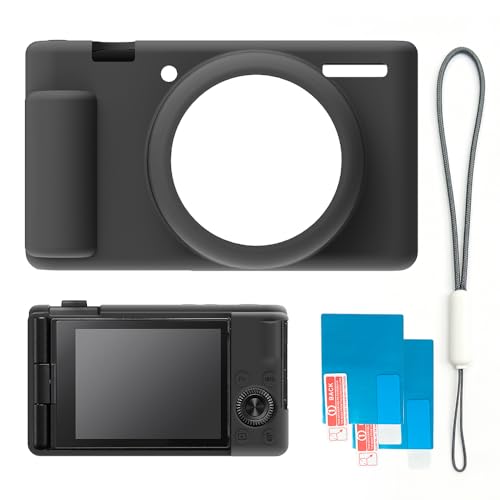 Funda de silicona para cámara Sony ZV-1 II negra miniatura 7