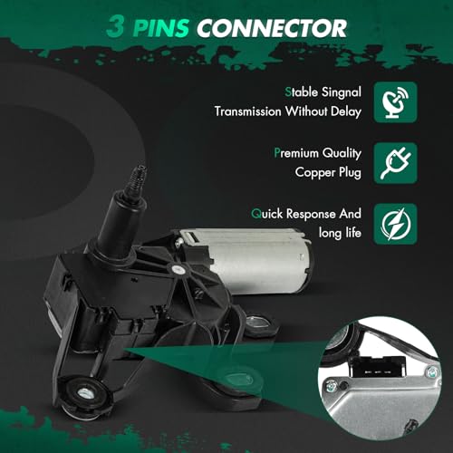 Image of SCITOO Windshield Wiper Motor Compatible For MERCEDES-BENZ For Vito Bus 126