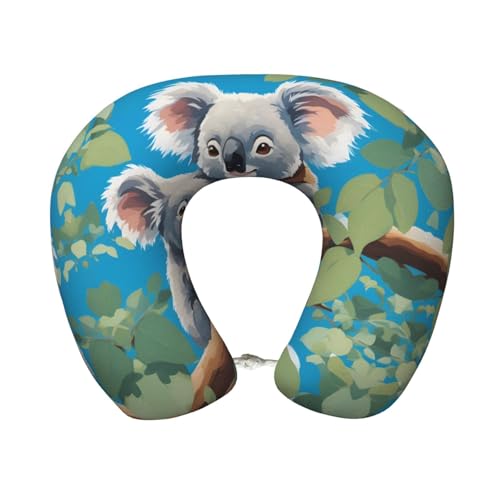Almohada de viaje espuma viscoelástica tamaño único miniatura 1