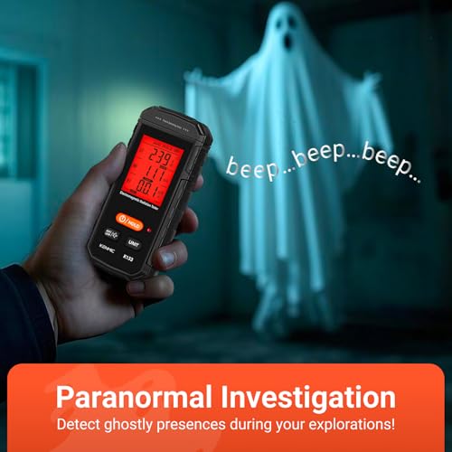Image of EMF Meter, EMF Detector 3-in-1 Portable Electromagnetic Field Radiation Detector for EF, RF, MF, WiFi Signal, Suitable for Home, Office EMF Inspections and Ghost Hunting
